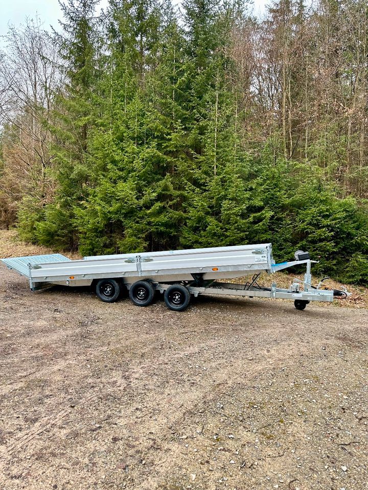 HAPERT INDIGO HT-3,Dridem, Maschinentransporter, kippbar, in Wildeck