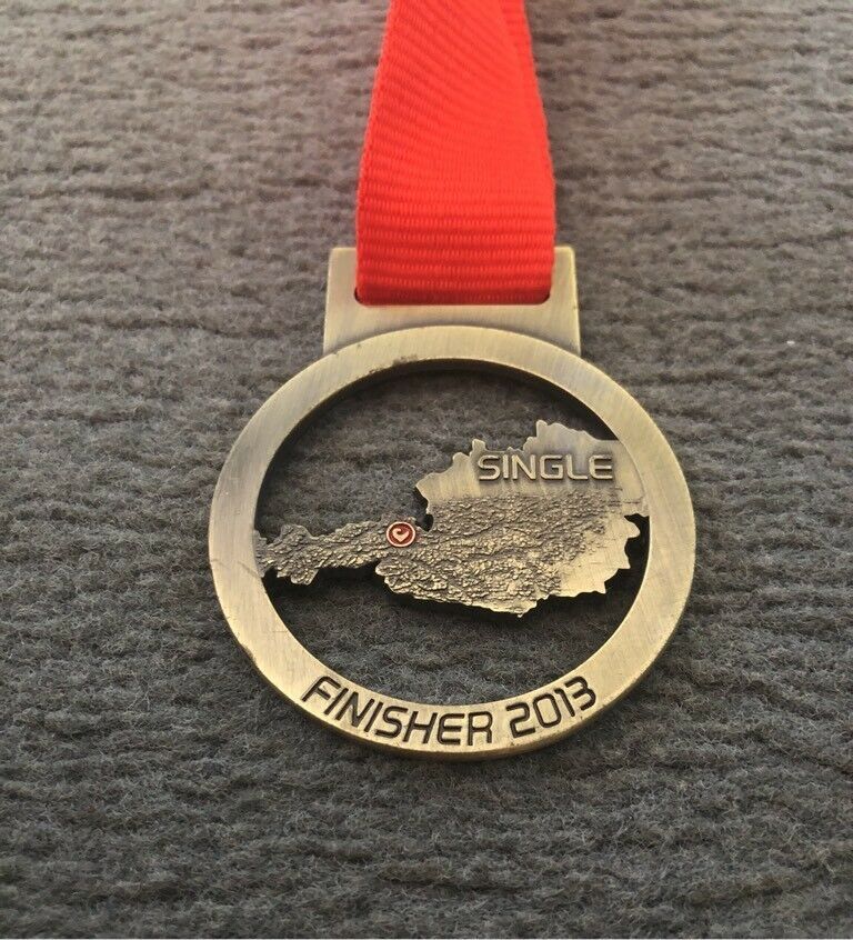 Challenge Walchsee 2013 Triathlon Finisher Medaille in Neuental