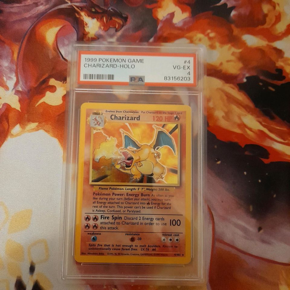 Pokemon - Charizard/ Glurak Base Set in Hagen