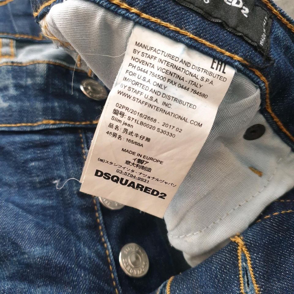 Dsquared2 Herren Jeanshose Größe. 46 in Stuttgart