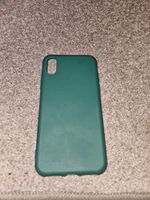 iPhone X Hülle dunkel grün green mobile phone case PVC soft Düsseldorf - Bilk Vorschau