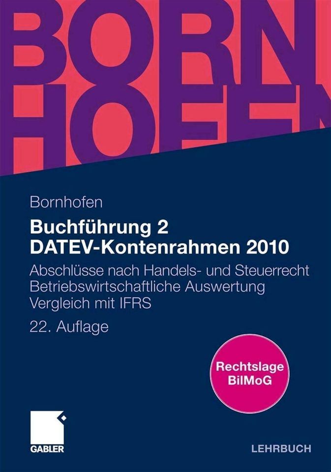 Buchführung 1 und 2 DATEV-Kontenrahmen 2010. in Dittelbrunn
