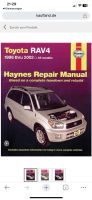 Reparaturanleitung Toyota RAV4 von 1996 bis 2002 Bayern - Leinach Vorschau