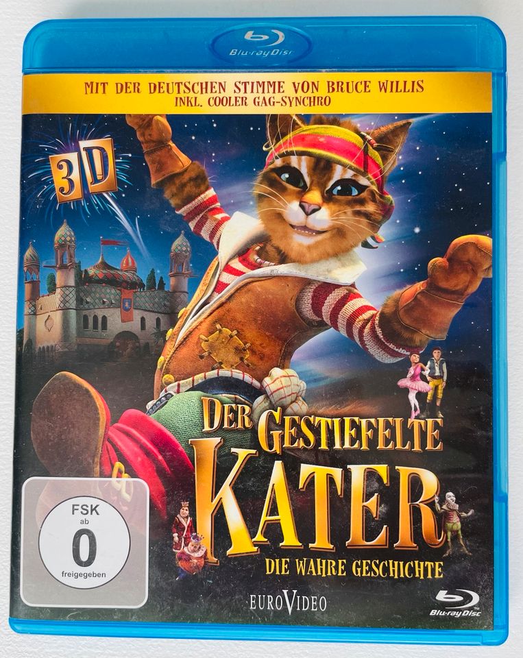 3D DVD Blu-Ray Filme Top in Böblingen