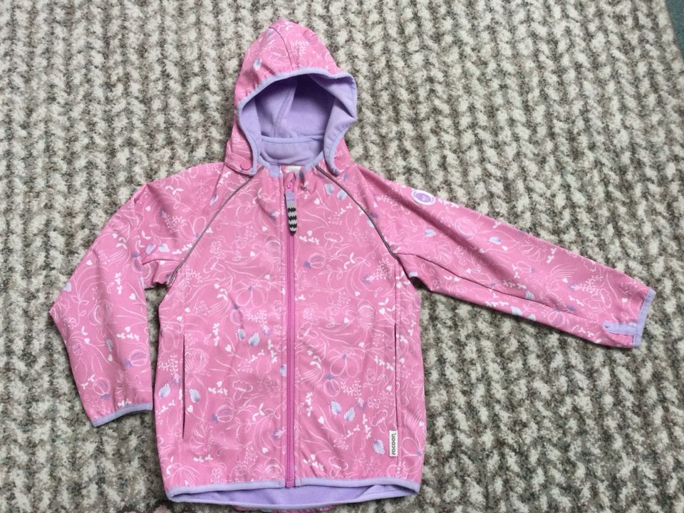 Racoon Mädchen Softshelljacke, rosa/flieder, Gr. 116 neu in Stolberg (Rhld)