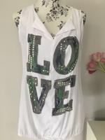 Biba T-Shirt Bluse Gr. 38 LOVE Frauen Mädchen Brandenburg - Pritzwalk Vorschau