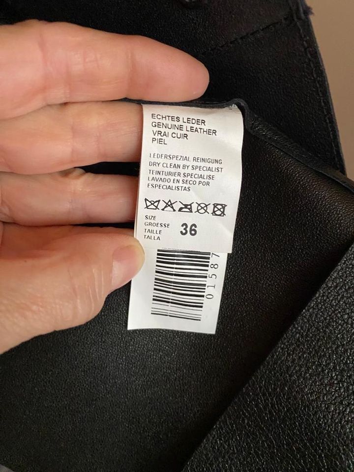 Windsor Lederjacke Größe 36 NEU in Bielefeld