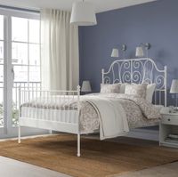 Ikea Leirvik Bett 140x200 mit Matratze 1 Jahr alt Nordrhein-Westfalen - Siegen Vorschau