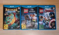 Wii U Spiele, Rayman Legends, Lego Avengers, Lego Jurassic World Thüringen - Erfurt Vorschau