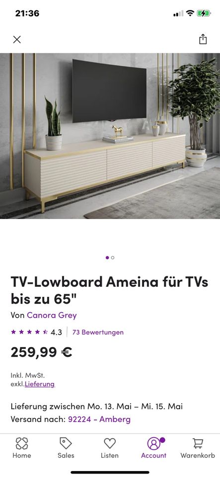 Tv-Schrank Neu in Winkelhaid