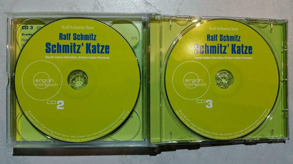 Schmitz' Katze von Ralf Schmitz Hörbuch 3 CD´S NEUWERTIG in Brechen