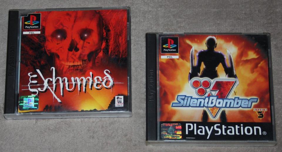 Playstation 1 PS1 /Silent Bomber / TEKKEN 2/ EXXHUMED in Flensburg