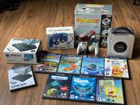 Nintendo Game Cube + 7 Spiele, Game Boy Adapter, 2 Controller Nordrhein-Westfalen - Voerde (Niederrhein) Vorschau