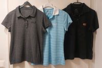 Damen Poloshirt/Gr.M/Jack Wolfskin/Grau/Schwarz/Hellblau Nordrhein-Westfalen - Mülheim (Ruhr) Vorschau