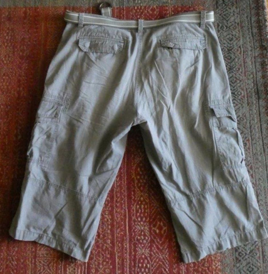 Kurze Hose Cargohose 3/4 Hose Grau in Kaltenkirchen