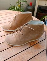Högl Plateau Stiefelette Wildleder Gr. 36 3,5 caramell NP 119,- Baden-Württemberg - Filderstadt Vorschau