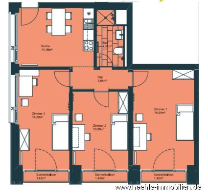 Blick übers Elbtal - für  Studenten - Doktoranden - möblierte 3er WG Wohnung -frei ab sofort in Dresden