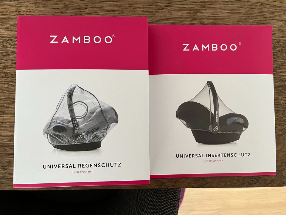 Zamboo Insektenschutz & Regenschutz für Babyschale in Helmstadt-Bargen