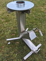 ♨️  Raketenofen XXL Edelstahl zerlegbar Rocket Stove Dutch Oven Hansestadt Demmin - Werder Vorschau