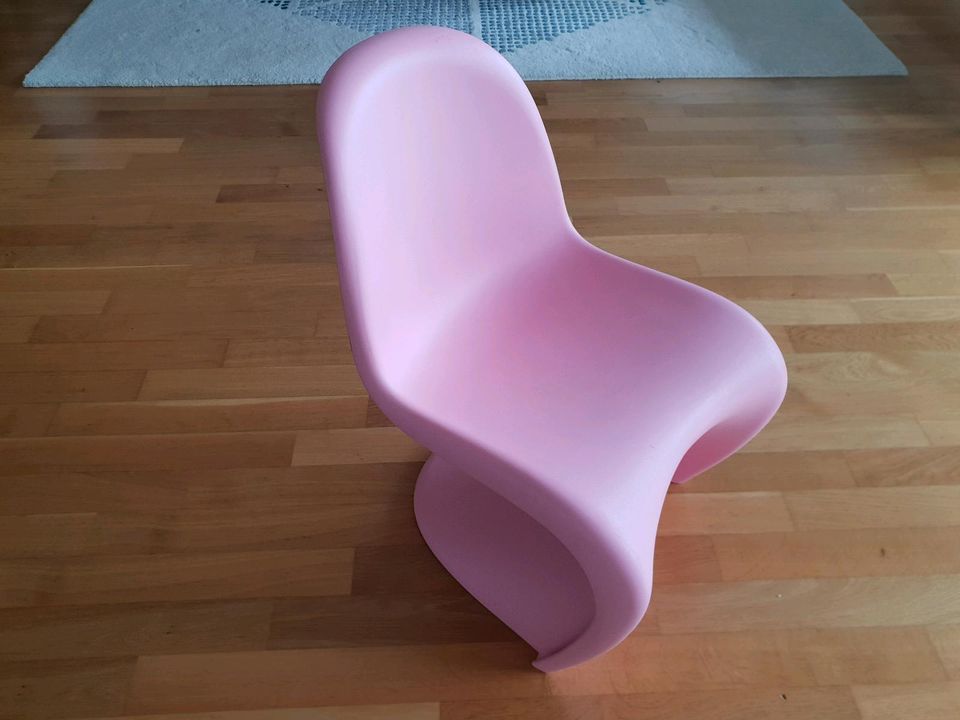 Vitra: Original Panton Kinderstuhl, junior chair, rosa! in Hamburg