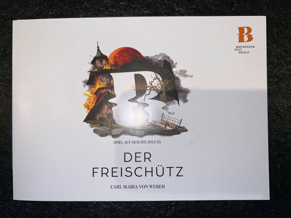 Bregenzer Festspiele Der Freischütz 2 Karten 28.7.24 Sonntag in Kirchheim unter Teck