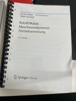 Roloff/Matek Maschinenelemente Formelsammlung 16. Auflage Nordrhein-Westfalen - Mülheim (Ruhr) Vorschau