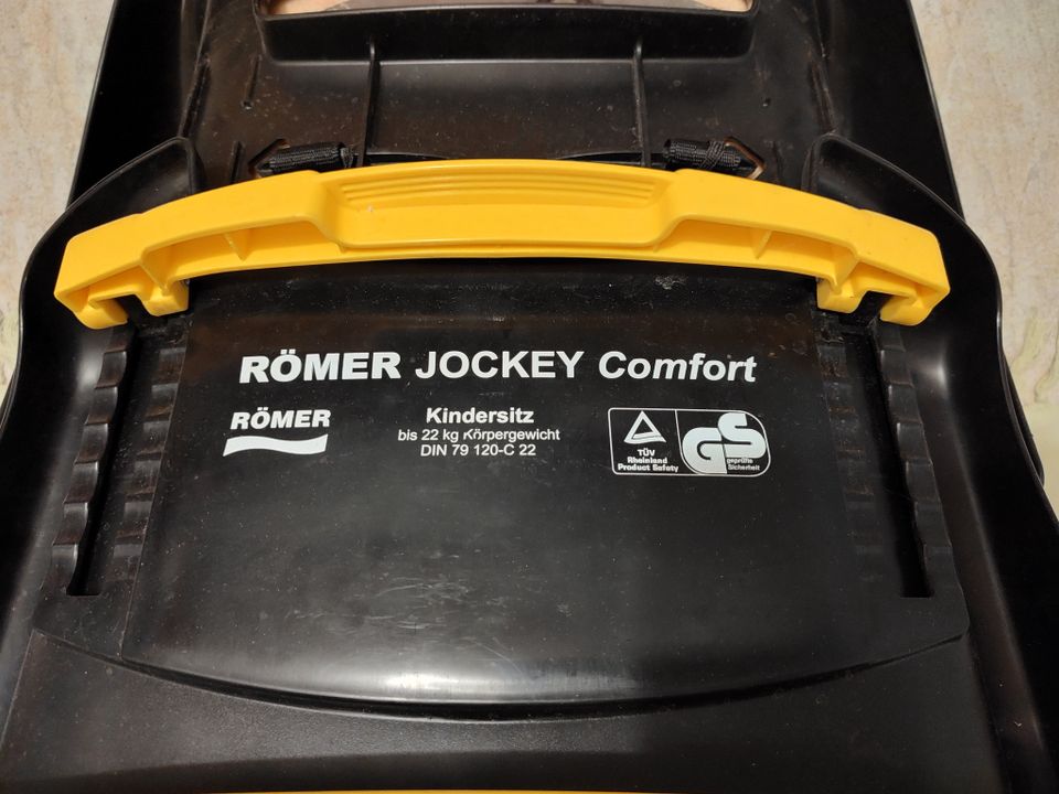 Kinder Fahrradsitz Römer Jockey Comfort incl. Halter + Wandhalter in Naumburg (Saale)