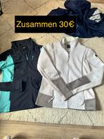 Icepeak dünne Jacken weiß Muster Silber blau türkis M 38 Hessen - Stadtallendorf Vorschau
