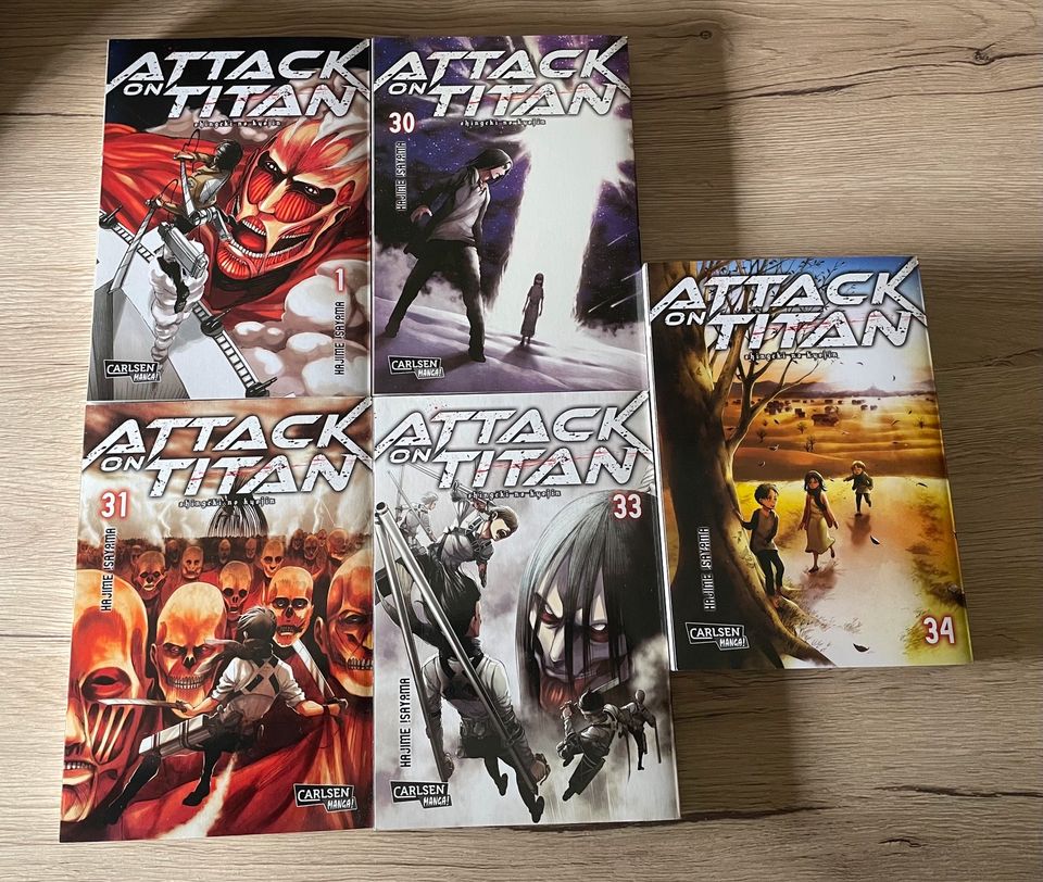 Attack on Titan Mangas in Bremen