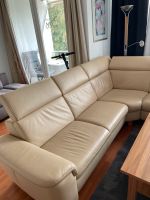 Sofa echt Leder beige Nordrhein-Westfalen - Bad Salzuflen Vorschau