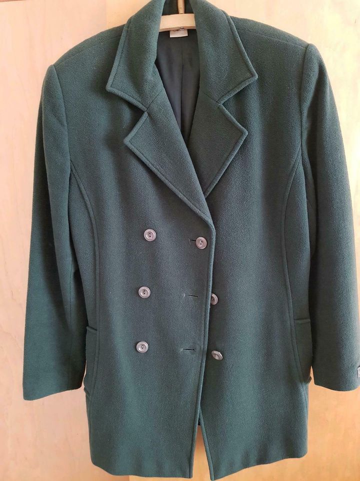 ‼❤ Blazer Damenbekleidung cashmere Wolle doppelreiher 38 vintage in Pulsnitz