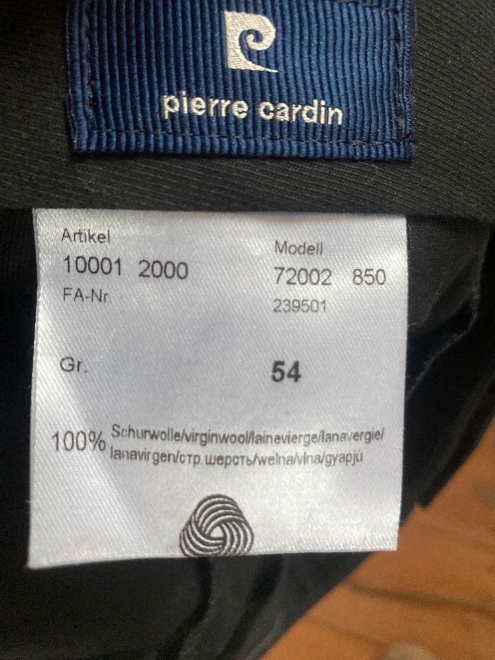 Pierre Cardin 3-teiliger Herrenanzug Jackett Weste Hose 54+Hemd in Lindlar