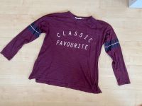 Classic Langarm Sweat Shirt Gr. M Weinrot Bordeaux Weiter Schnitt Sachsen - Plauen Vorschau