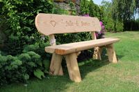 Gartenbank aus Holz. Rentnergeschenk. Hochzeitsgeschenk. Niedersachsen - Steyerberg Vorschau