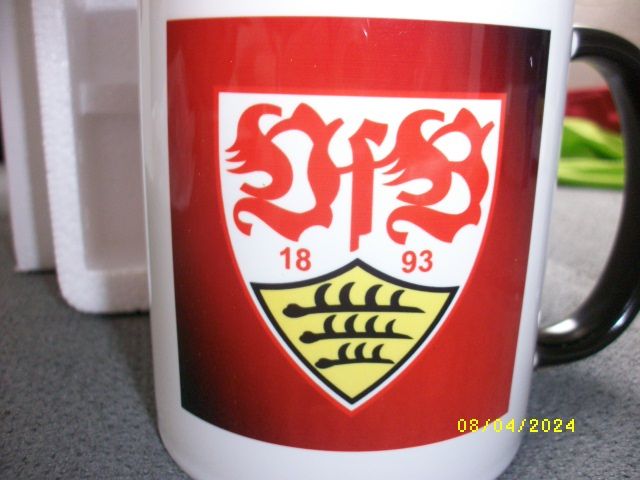 VfB Stuttgart Kaffee Becher Tasse Fanartikel (Nr.420) in Pfullingen