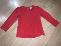 rotes Langarmshirt mit Schleife am Ausschnitt Gr. 86 von BabyClub Bayern - Neustadt an der Aisch Vorschau