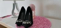 Pumps High Heels schwarz Gr. 37 Steinchen neu ungetragen Hessen - Oestrich-Winkel Vorschau