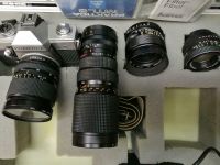 Praktica Mtl3 Fotoapparat incl. 4 Objektiven und Blitzlicht Nordrhein-Westfalen - Hürtgenwald Vorschau