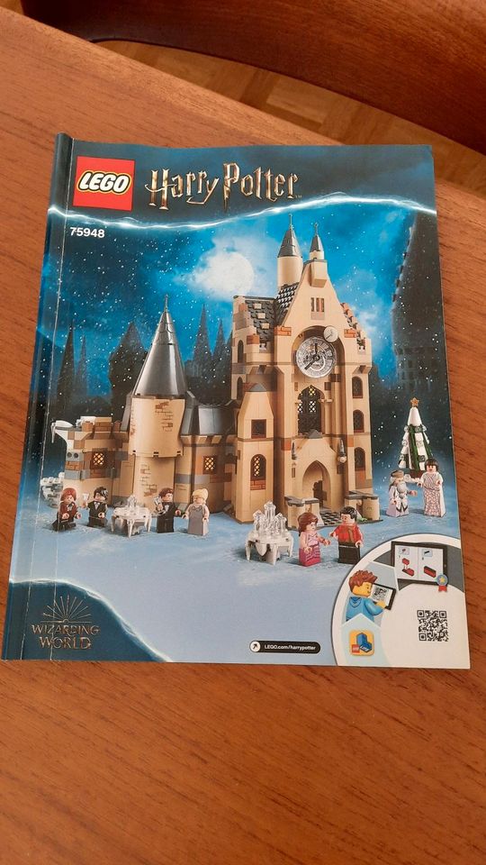 LEGO 75948 Harry Potter Hogwarts Turm Clock Tower, OVP Anleitung in Wohltorf