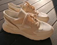 Stylische Sneaker von H&M Gr 38 in beige - 1x getragen Nordrhein-Westfalen - Neuss Vorschau