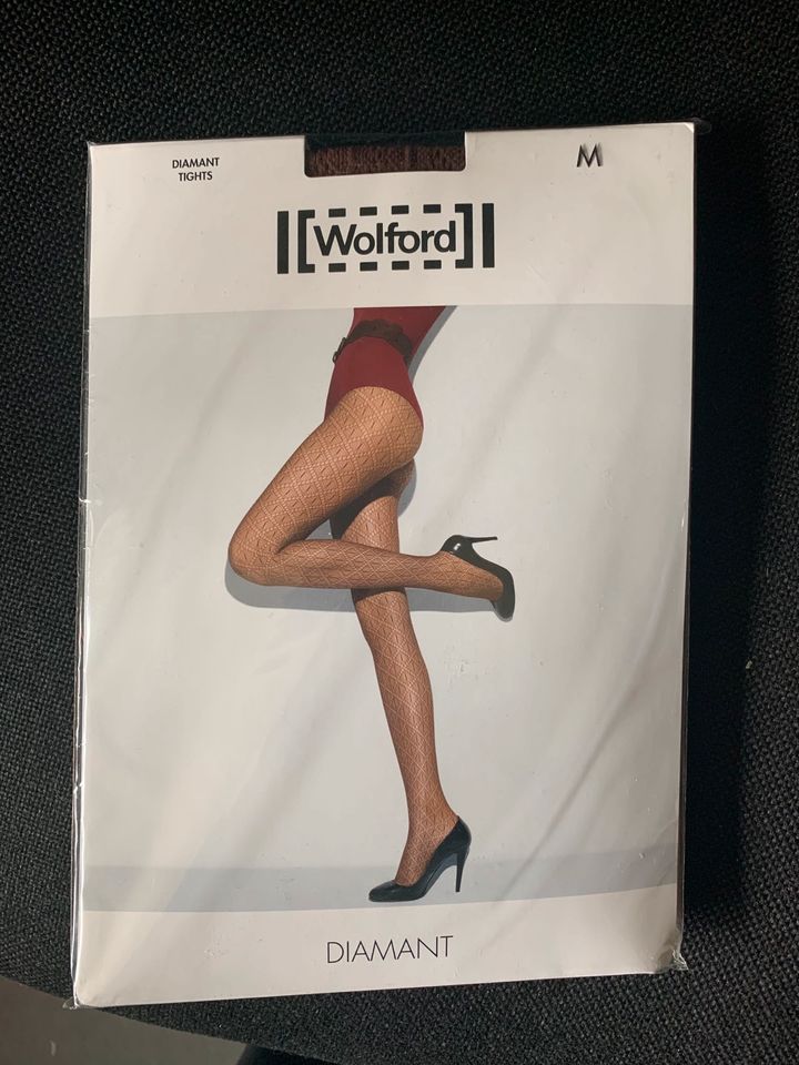 Wolford Mode Strumpfhose M NEU braun Netz in Eberdingen