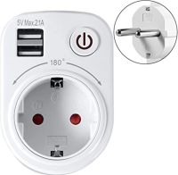 USB Steckdosenadapter, Steckdose Zu USB Adapter Reiseadapter EU Baden-Württemberg - Marbach am Neckar Vorschau