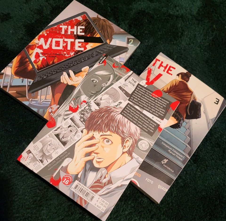 Thriller Manga Hayabusa The Vote Band 1-3 in Suhl