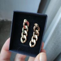 Tchibo Ohrringe Ohrstecker Kette Chain gold Bayern - Weihmichl Vorschau