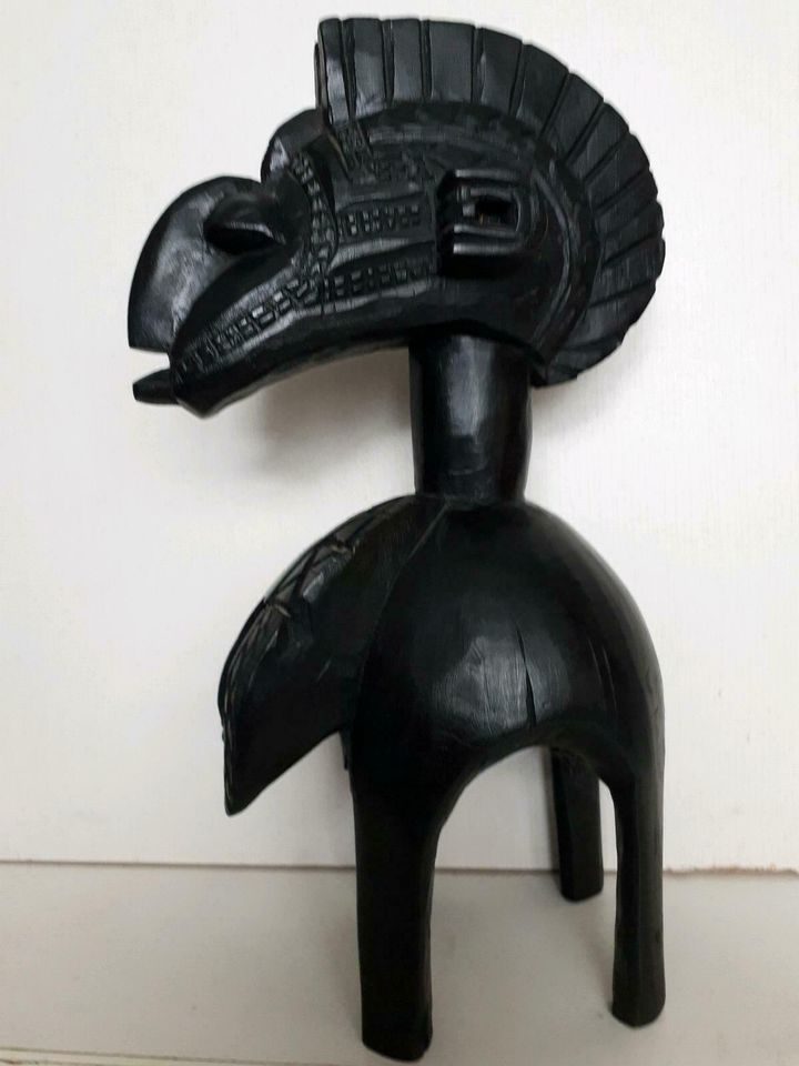 Afrikanische Schnitzkunst der SIMO-Gesellschaft, antik in Stadtroda