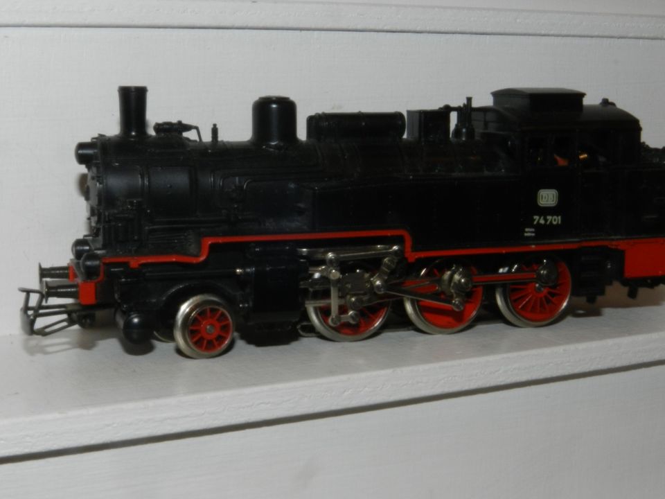 Märklin H0 3095 Tenderlok BR 74 der DB in OVP Bj. 1977-78 in Neunkirchen-Seelscheid