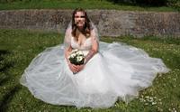 Brautkleid Hochzeitskleid Gr 50 DIANE LE GRANDE Spitze Schimmer Thüringen - Weida Vorschau