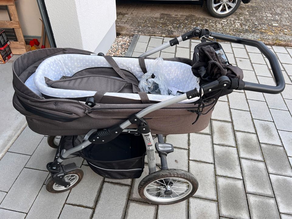 Kinderwagen Jedo „Lotte“ mit Zubehör in Schifferstadt
