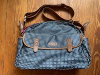 Wickeltasche Kinderwagen Tasche Babymel blau weiß punkte Hamburg-Nord - Hamburg Fuhlsbüttel Vorschau