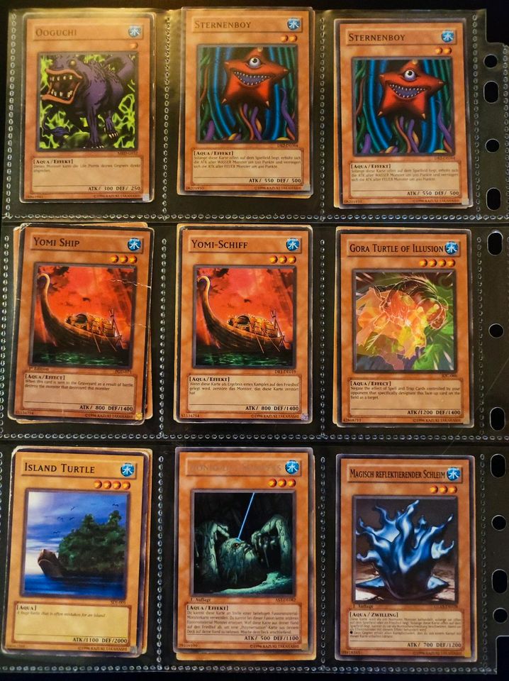 YuGiOh TCG Karten-Set "Aqua" in Grafenwöhr